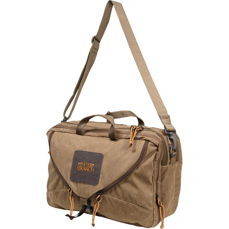 3 Way CC Expandable Briefcase - Wood Waxed